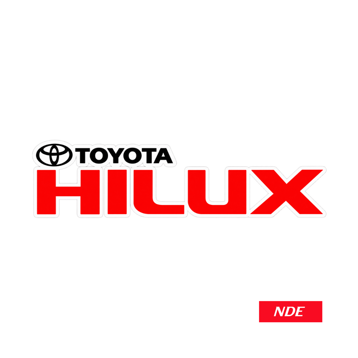 STICKER DECAL HILUX