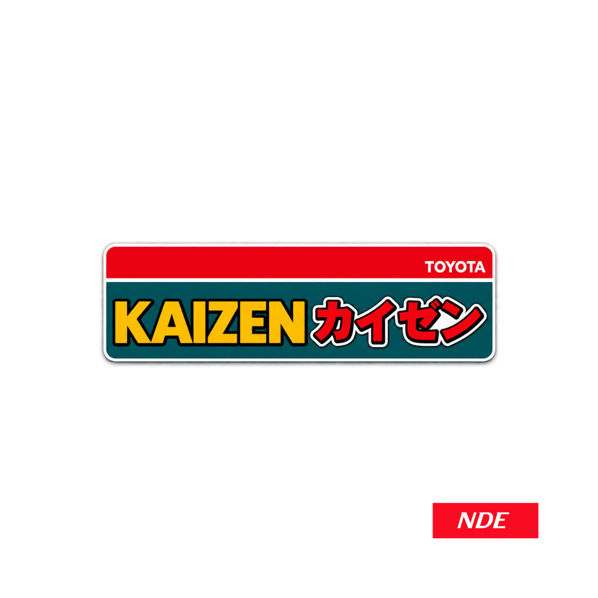 STICKER DECAL TOYOTA KAIZEN