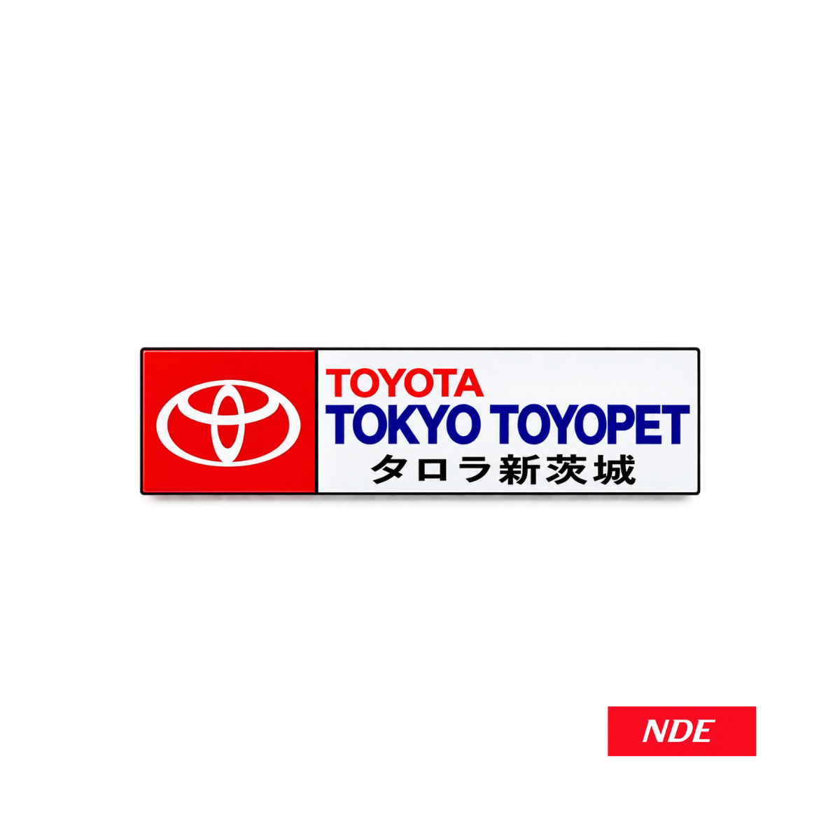 STICKER DECAL TOYOTA TOKYO TOYOPET