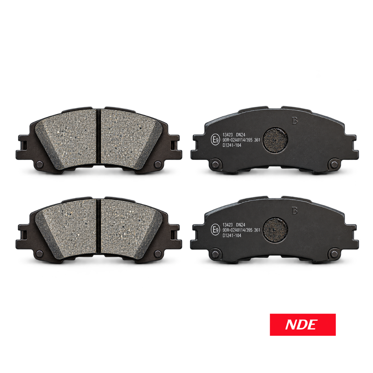 BRAKE DISC PAD SET FRONT GENUINE FOR TOYOTA YARIS KSP210