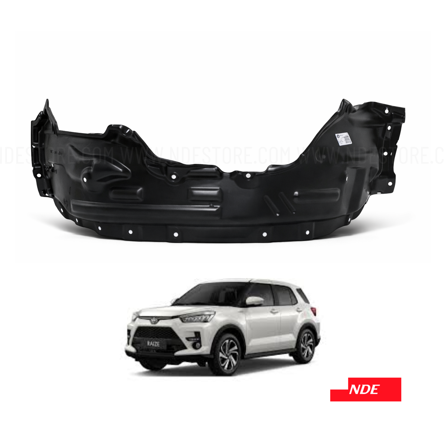 FENDER SHIELD LINER FOR TOYOTA RAIZE