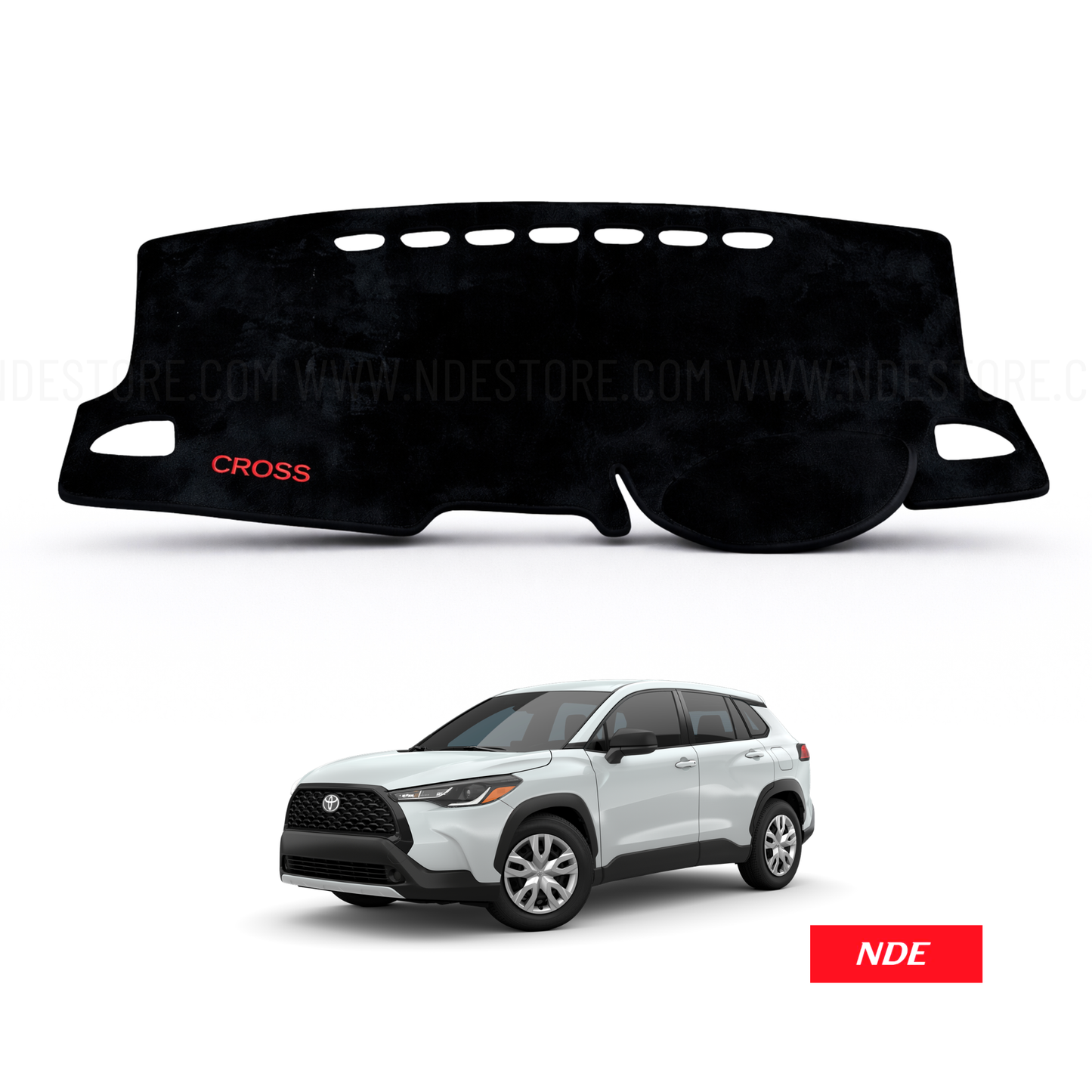 DASHBOARD MAT VELVET FOR TOYOTA COROLLA CROSS