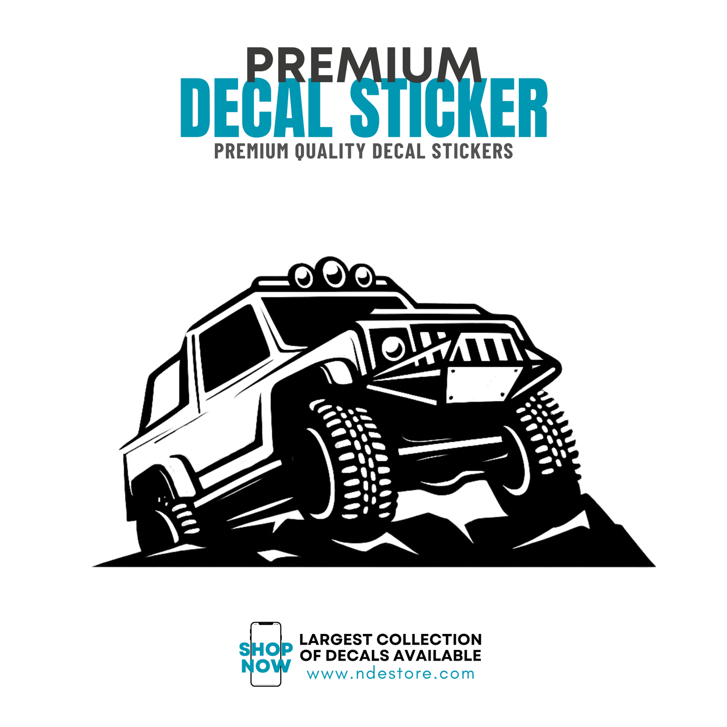 STICKER DECAL OFFROAD