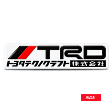 STICKER DECAL TRD JAPAN