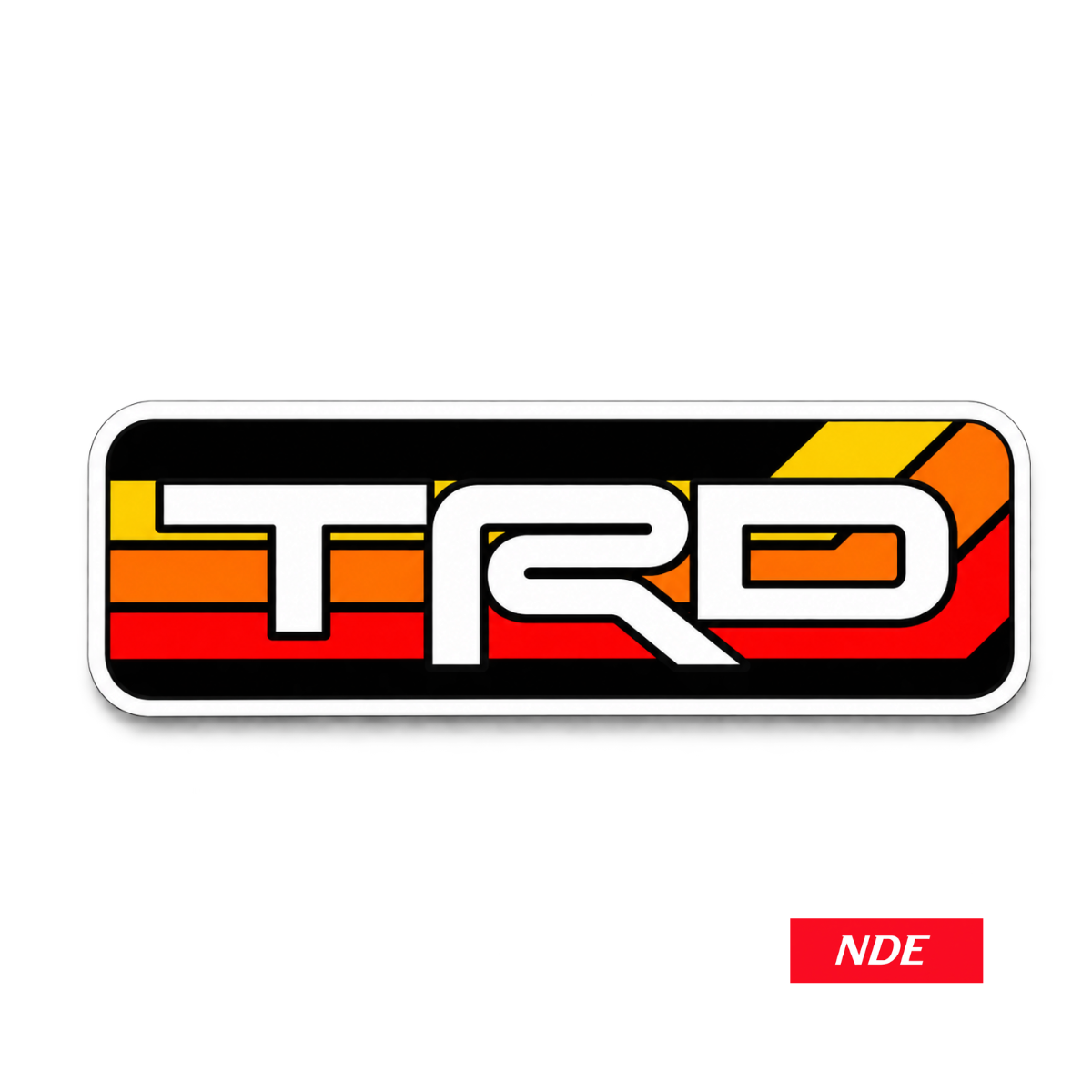 STICKER DECAL TRD JDM STYLE