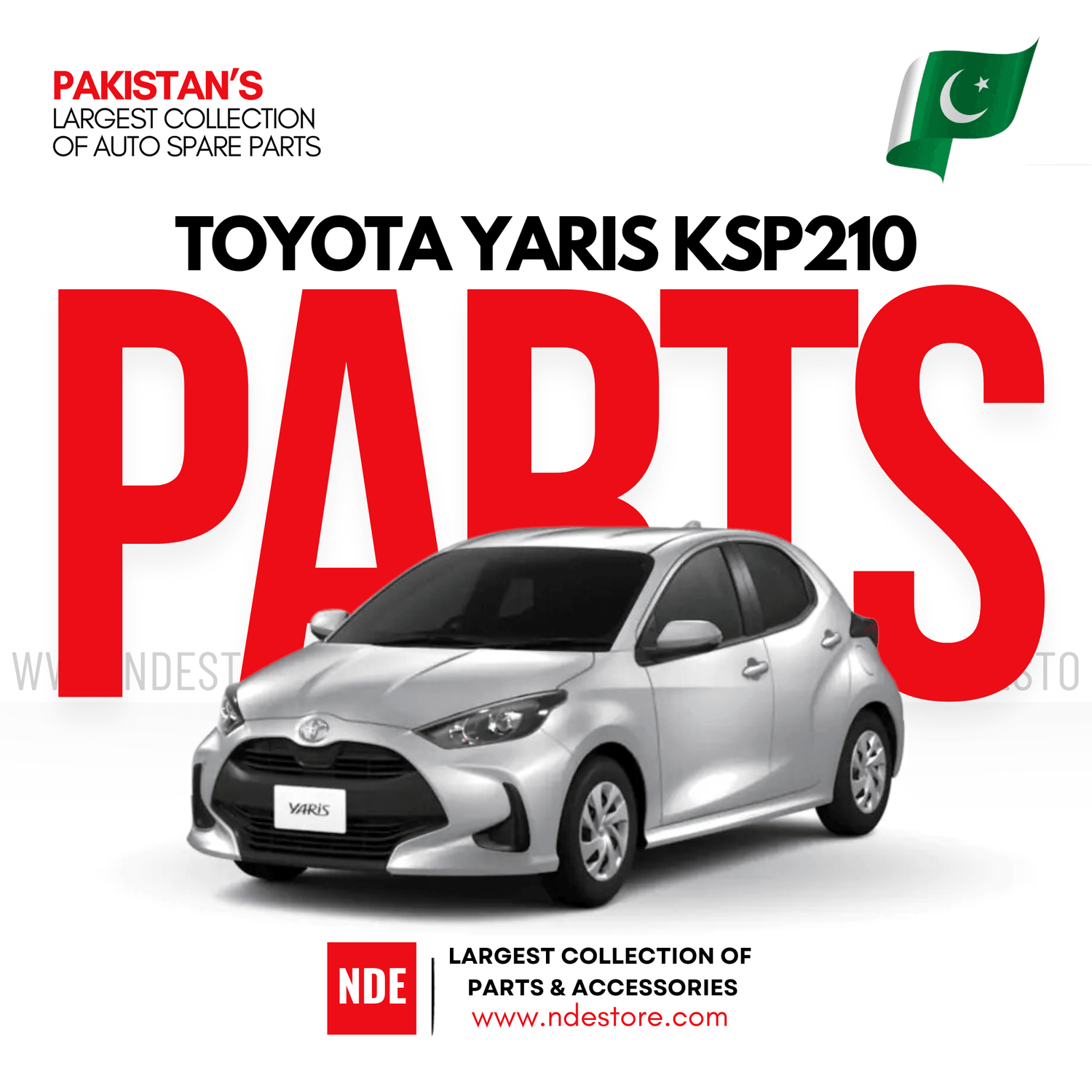 Toyota Yaris JDM KSP210 - ndestore.com