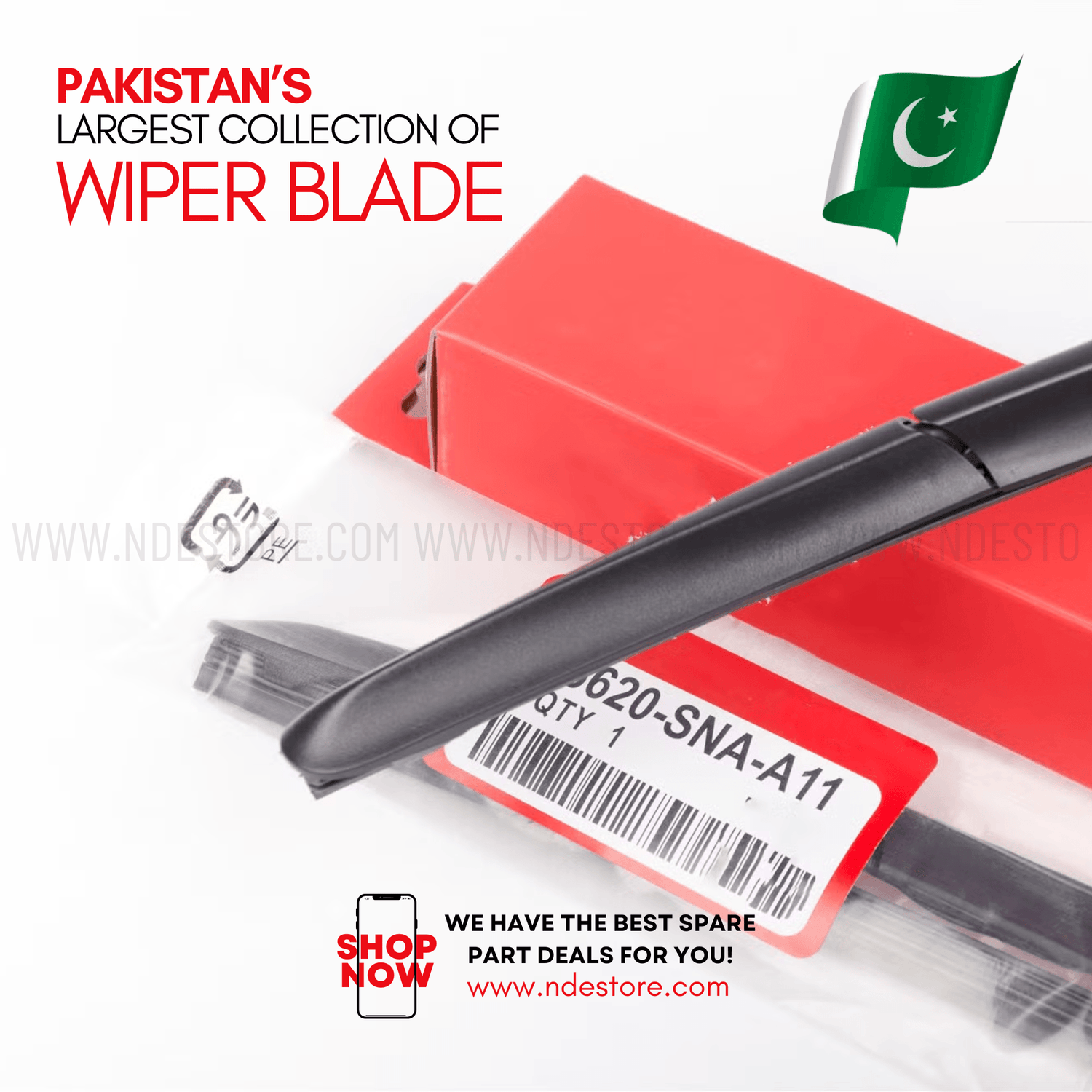 Wiper Blade Aerodynamic Cover - ndestore.com
