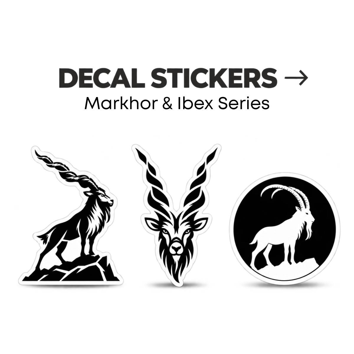Markhor Stickers