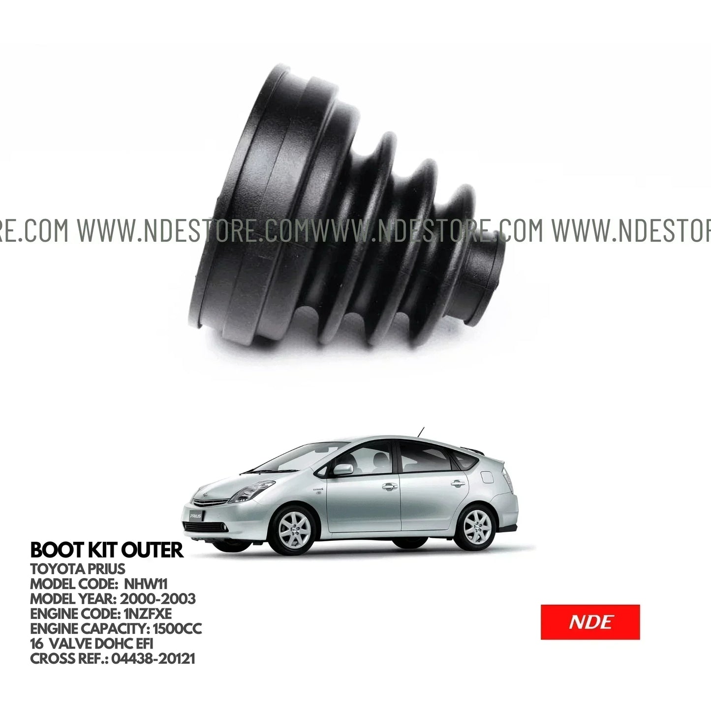 CV JOINT BOOT OUTER FOR TOYOTA PRIUS 1500CC (2000-2003) - ndestore.com