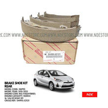 BRAKE SHOE KIT GENUINE FOR TOYOTA AQUA - ndestore.com