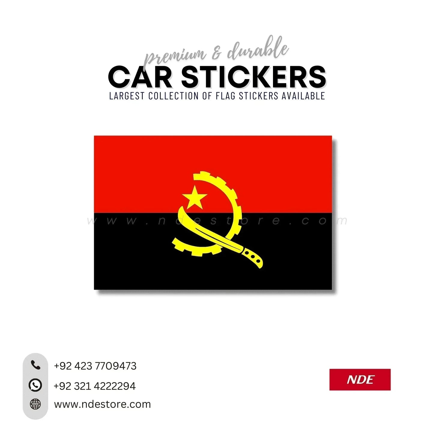STICKER AFRICAN COUNTRIES FLAG - ndestore.com