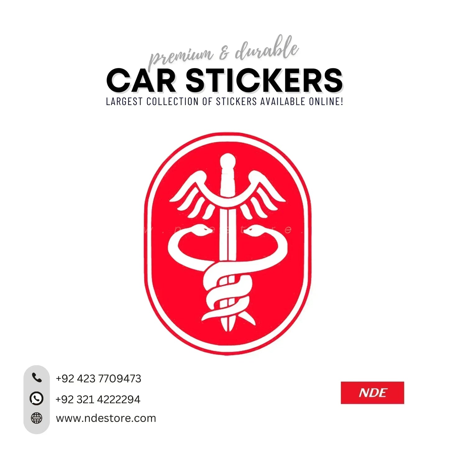 STICKER DOCTOR MEDIC (SKU: M44537) - ndestore.com