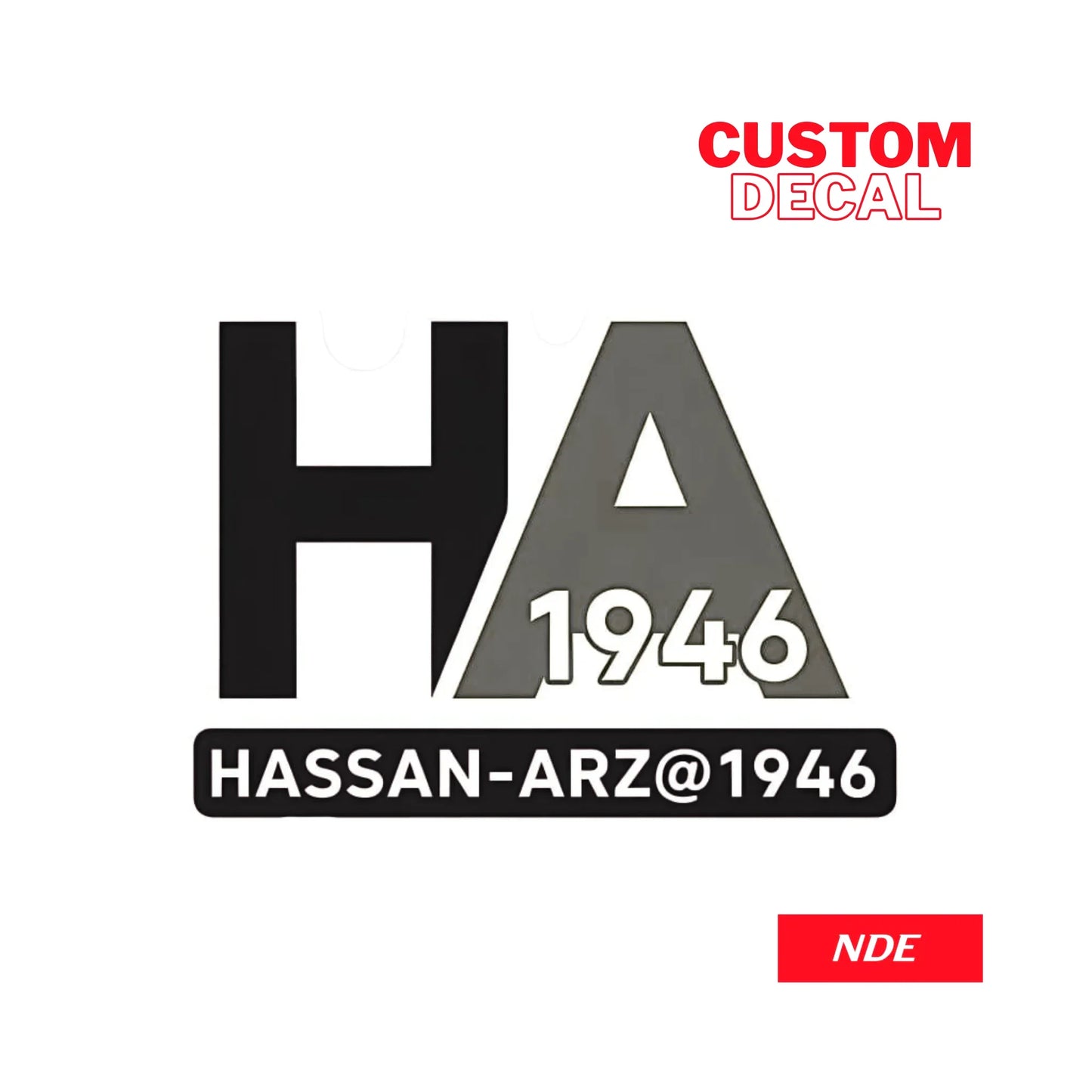 CUSTOM DECAL STICKER - A10155 - ndestore.com