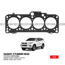 GASKET CYLINDER HEAD COVER FOR TOYOTA FORTUNER - ndestore.com
