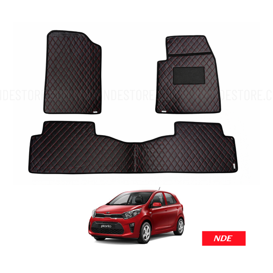 FLOOR MAT FLAT 7D STYLE FOR KIA PICANTO