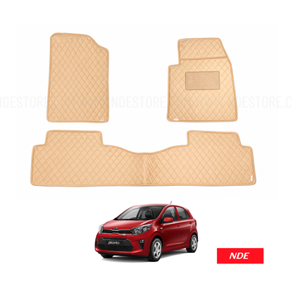 FLOOR MAT FLAT 7D STYLE FOR KIA PICANTO