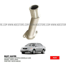 WATER JACKET WATER INLET FOR TOYOTA COROLLA 2.0D (2002-2005) - ndestore.com
