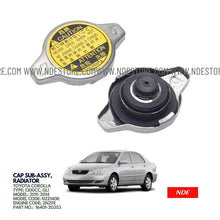 RADIATOR CAP FOR TOYOTA COROLLA GLI (2011-2014) - ndestore.com