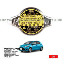 RADIATOR CAP FOR TOYOTA VITZ 1300CC (2014-2016) - ndestore.com