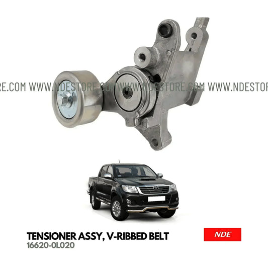 TENSIONER ASSY GENUINE FOR TOYOTA HILUX - ndestore.com
