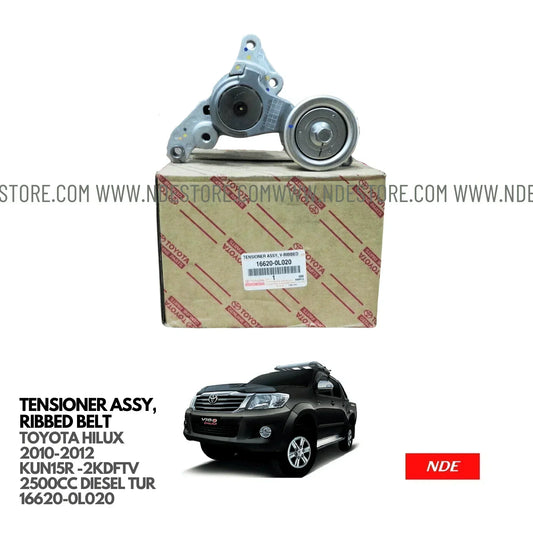 TENSIONER ASSY GENUINE FOR TOYOTA HILUX (2010-2012) - ndestore.com