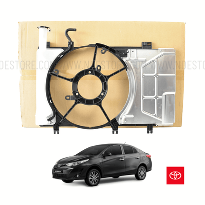 FAN SHROUD AND RADIATOR BOTTLE ASSY FOR TOYOTA YARIS - ndestore.com
