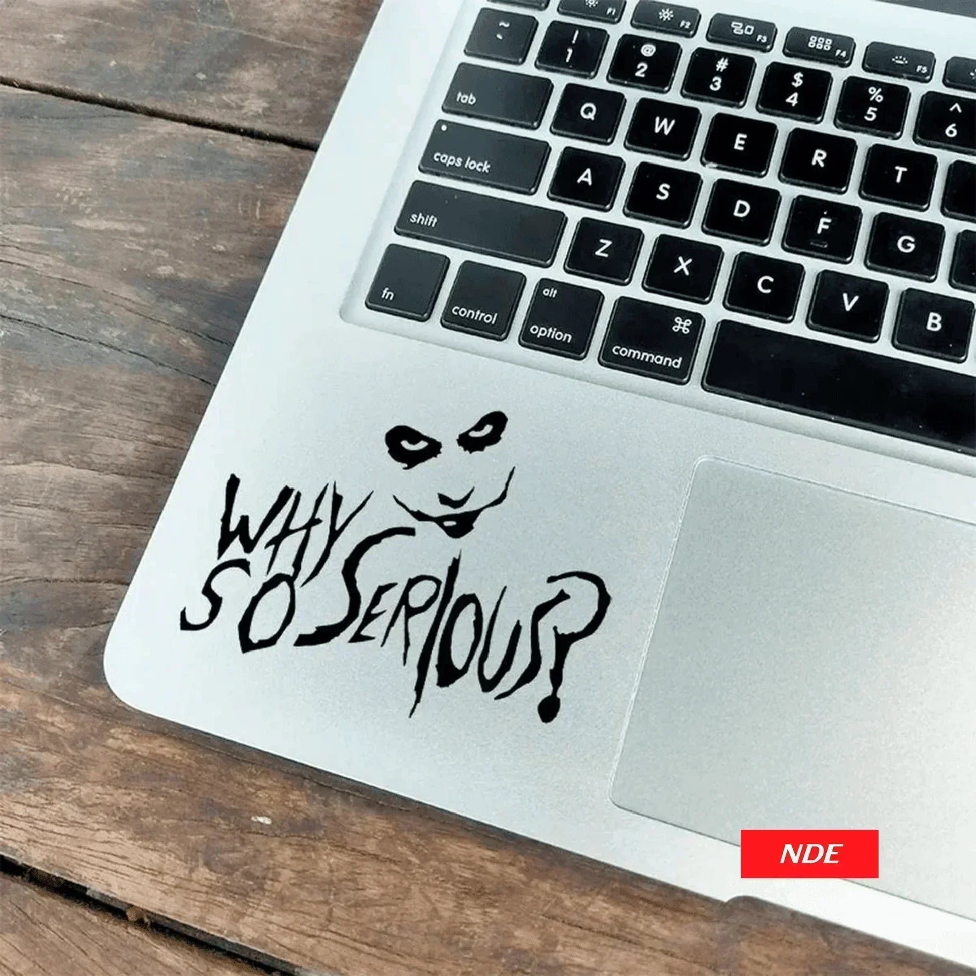 LAPTOP STICKER WHY SO SERIOUS JOKER STICKER - ndestore.com