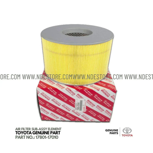 AIR FILTER ELEMENT GENUINE FOR TOYOTA LANDCRUISER 17801-17010 - ndestore.com