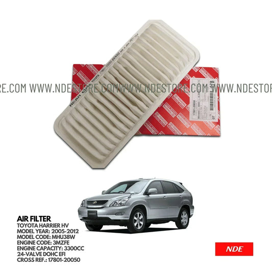 AIR FILTER ELEMENT GENUINE FOR TOYOTA HARRIER HV (2005-2012) - ndestore.com