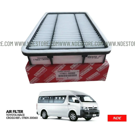 AIR FILTER ELEMENT GENUINE FOR TOYOTA HIACE (2004-2013) - ndestore.com