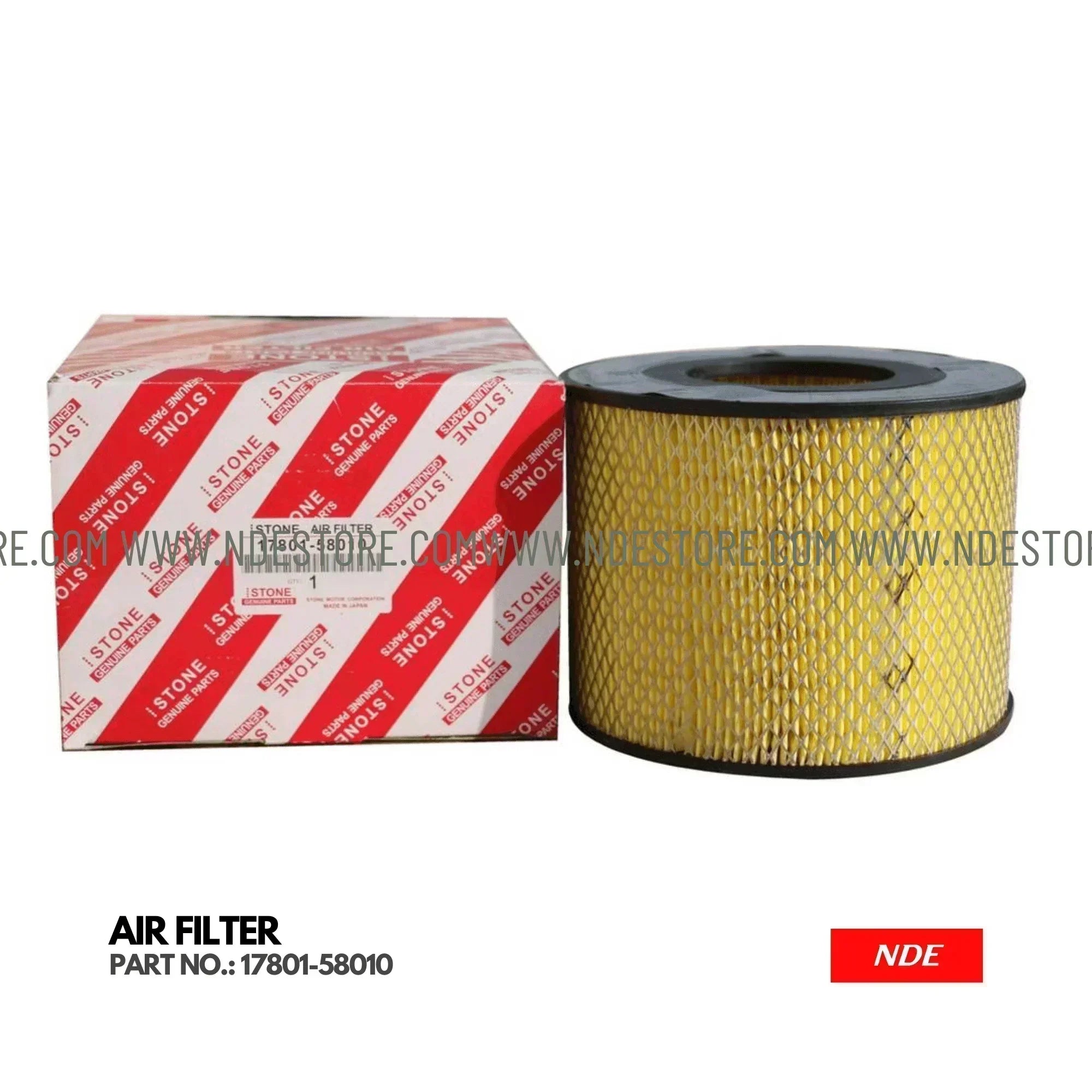 AIR FILTER ELEMENT ASSY PART NO. 17801-58010 – ndestore.com