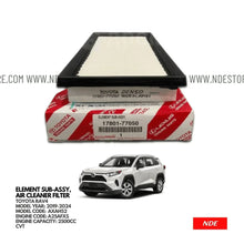 AIR FILTER ELEMENT GENUINE FOR TOYOTA RAV4 - ndestore.com