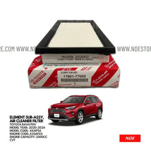 AIR FILTER ELEMENT GENUINE FOR TOYOTA RAV4 PHV - ndestore.com