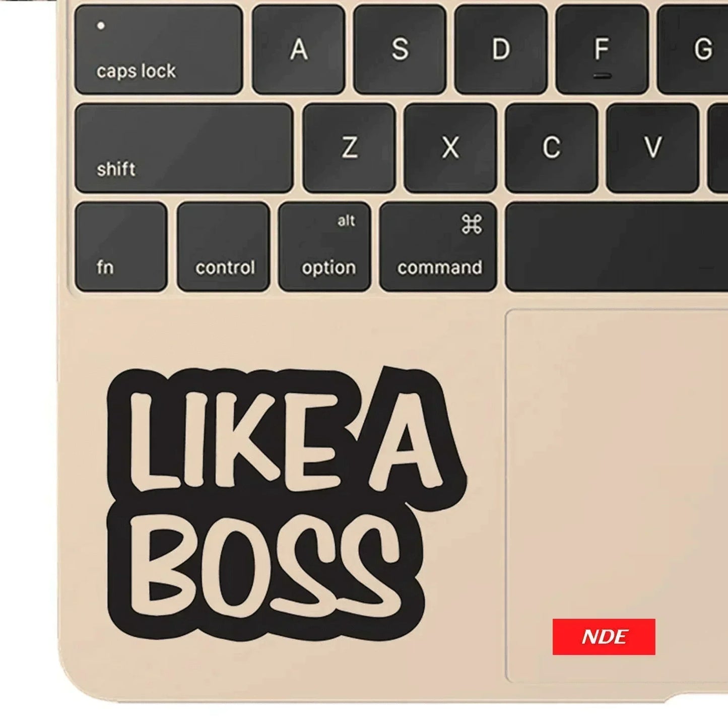 LAPTOP STICKER LIKE A BOSS - ndestore.com