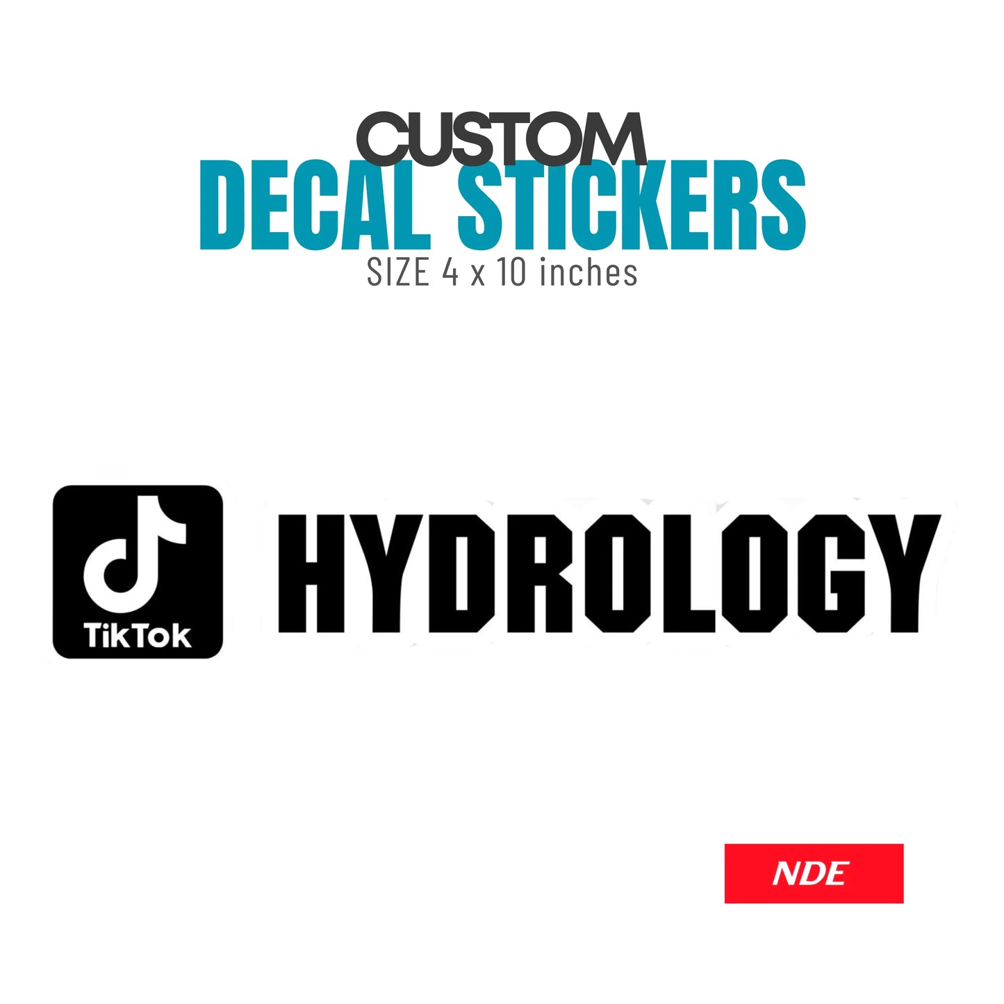 CUSTOM DECAL STICKERS