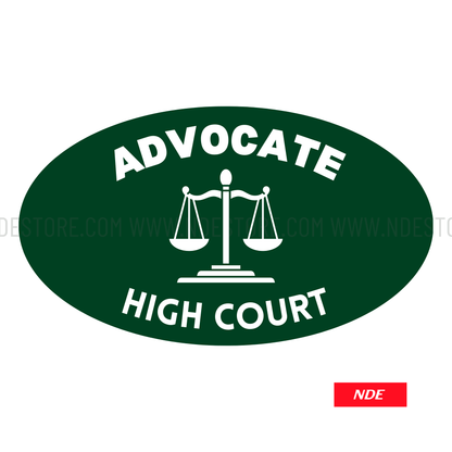 STICKER ADVOCATE HIGHT COURT - ndestore.com
