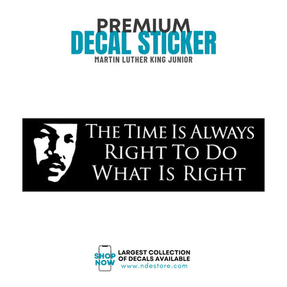 STICKER DECAL MARTIN LUTHER KING