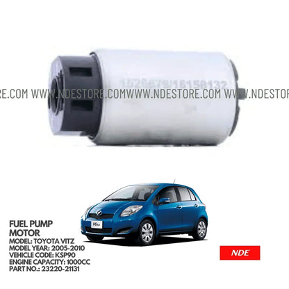 FUEL PUMP MOTOR DENSO FOR TOYOTA VITZ KSP90 (2005-2010) - ndestore.com
