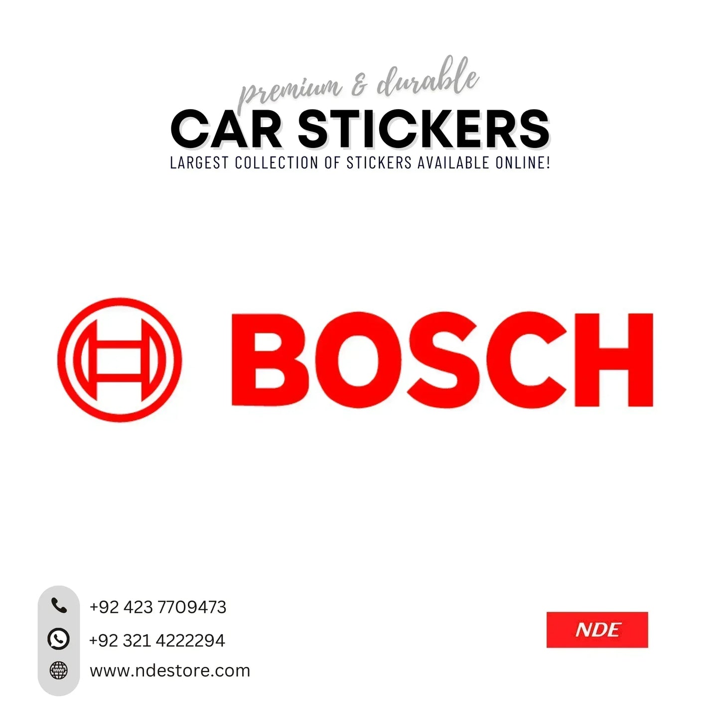 STICKER, BOSCH LOGO (SKU: 9355141) - ndestore.com