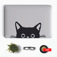 LAPTOP STICKER CUTE CAT PEEK - ndestore.com