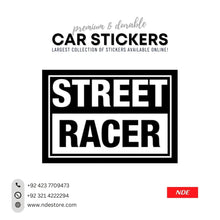 STICKER, STREET RACER (SKU: 9355122) - ndestore.com