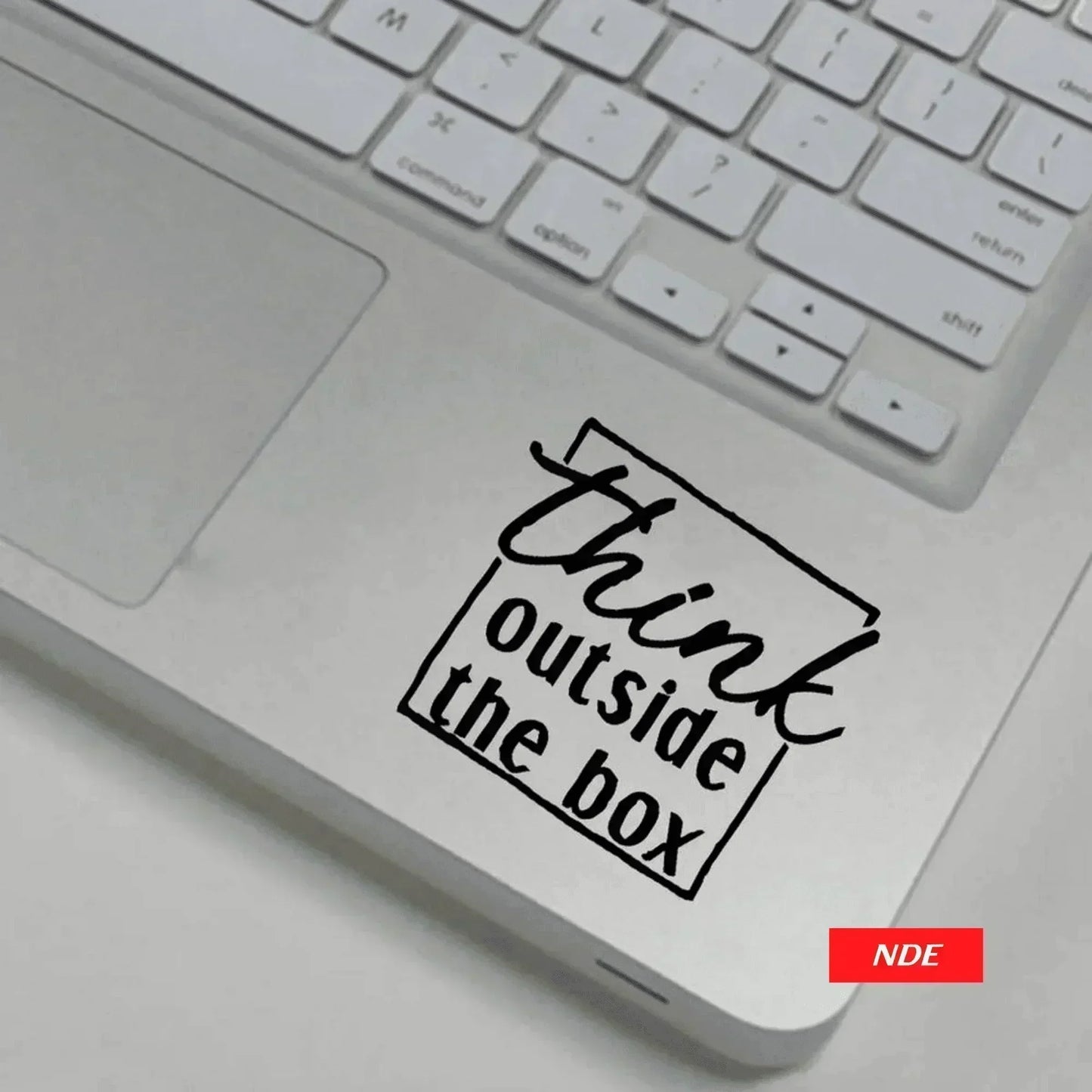 LAPTOP STICKER THINK OUTSIDE THE BOX - ndestore.com