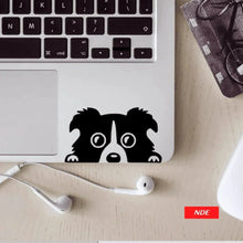 LAPTOP STICKER PEEKING CUTE DOG - ndestore.com