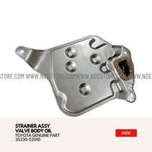 STRAINER ASSY VALVE BODY OIL GENUINE FOR TOYOTA COROLLA - ndestore.com