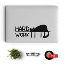 LAPTOP STICKER HARD WORK - ndestore.com