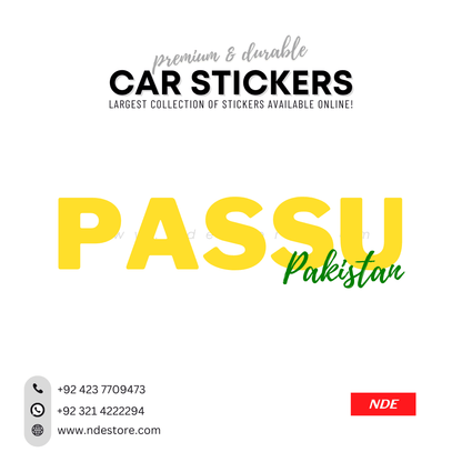 STICKER PAKSITAN CITY COLLECTION (SKU:14160) - ndestore.com