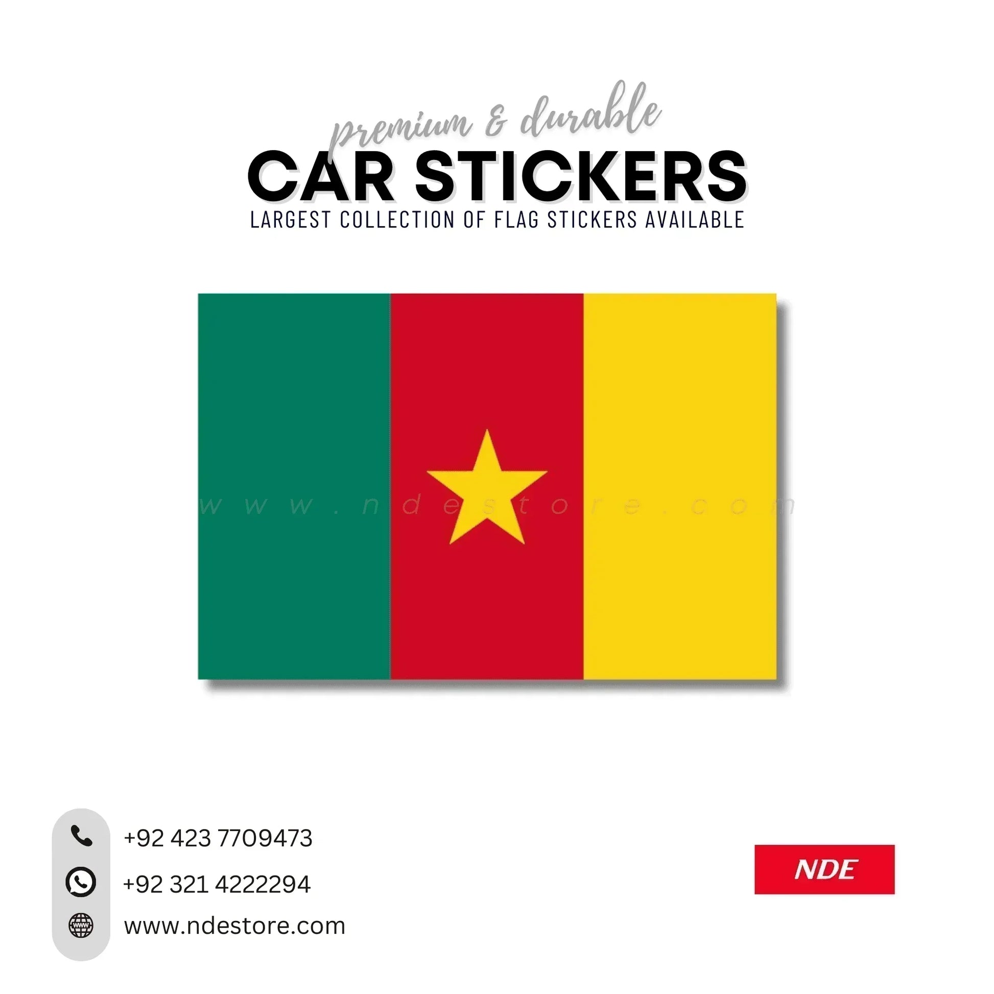 STICKER AFRICAN COUNTRIES FLAG - ndestore.com