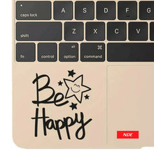 LAPTOP STICKER BE HAPPY - ndestore.com
