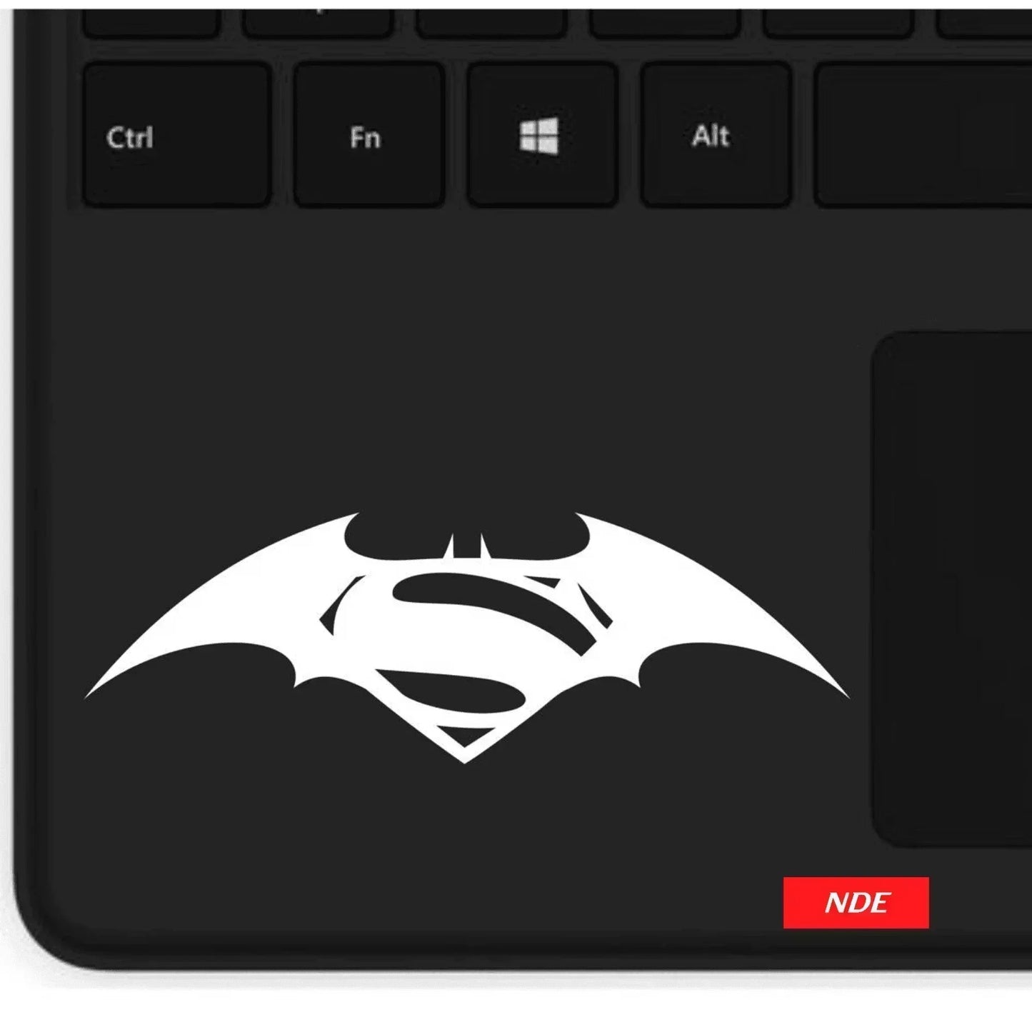 LAPTOP STICKER BATMAN SUPERMAN LOGO - ndestore.com