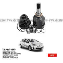 CV JOINT COMPLETE KIT INNER FOR TOYOTA AQUA (ALL MODELS) - ndestore.com
